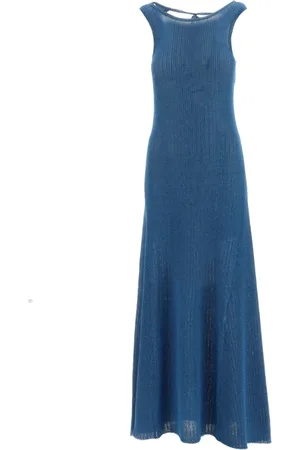 Ganni Damen, Kleider, Blau, MGröße: