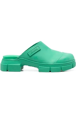 Ganni Damen, Schuhe, Grün, 38 EUGröße: