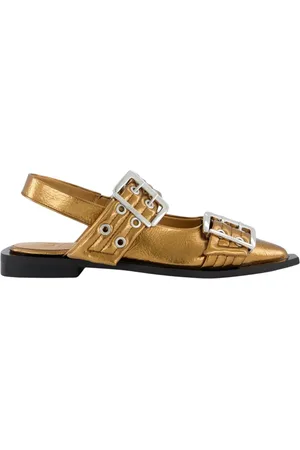 Ganni Damen, Schuhe, Gelb, 39 EUGröße: