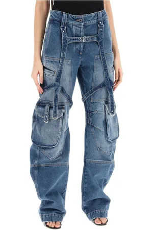 OFF-WHITE Damen, Jeans, Blau, W26Größe: