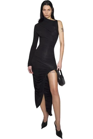 MUGLER Damen, Kleider, Schwarzk, SGröße: