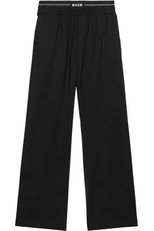 Msgm Herren, Hosen, Schwarzk, SGröße: