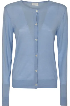 P.A.R.O.S.H. Damen, Strickwaren, Blau, MGröße: