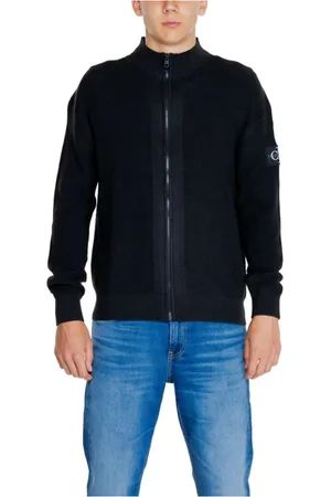Calvin Klein Herren, Sweatshirts & Hoodies, Schwarzk, SGröße: