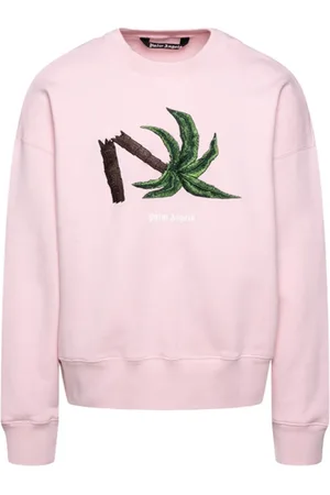 Palm Angels Herren, Sweatshirts & Hoodies, Rosa, LGröße: