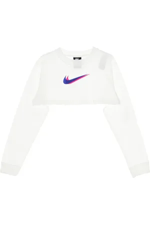 Nike Damen, Oberteile, Weiß, LGröße: