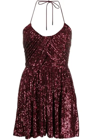 Saint Laurent Damen, Kleider, Rot, MGröße: