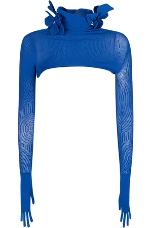 OFF-WHITE Damen, Oberteile, Blau, 2XSGröße: