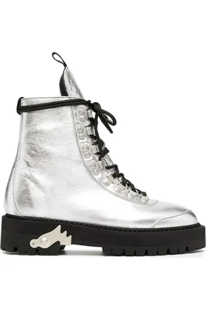 OFF-WHITE Damen, Schuhe, Grau, 39 EUGröße: