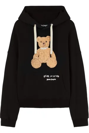 Palm Angels Herren, Sweatshirts & Hoodies, Schwarzk, SGröße: