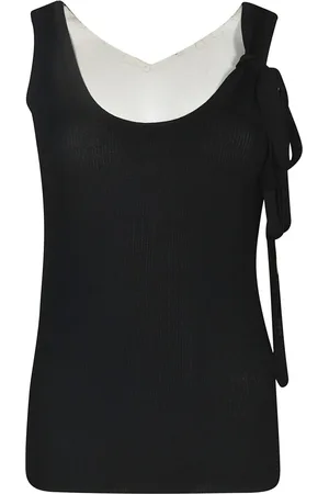 P.A.R.O.S.H. Damen, Oberteile, Schwarzk, LGröße: