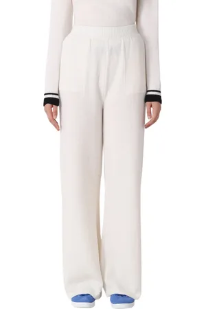 Msgm Damen, Hosen, Weiß, XSGröße: