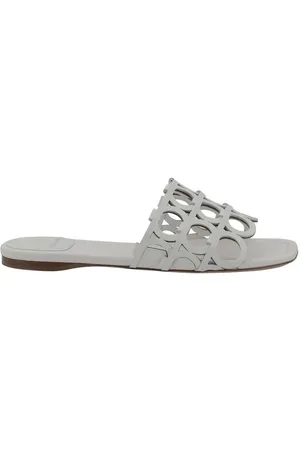 Salvatore Ferragamo Damen, Schuhe, Weiß, 38 1/2 EUGröße: