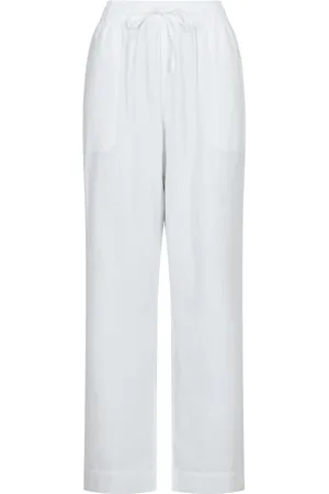 Neo Noir Damen, Hosen, Weiß, XLGröße: