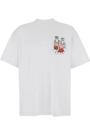 Msgm Herren, Oberteile, Weiß, MGröße: