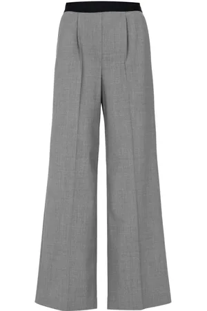 Msgm Damen, Hosen, Grau, 2XSGröße: