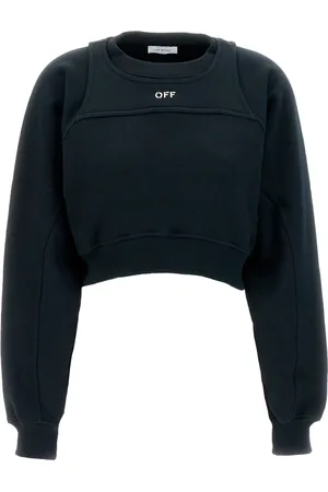 OFF-WHITE Damen, Sweatshirts & Hoodies, Blau, SGröße: