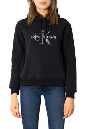 Calvin Klein Damen, Sweatshirts & Hoodies, Schwarzk, XSGröße: