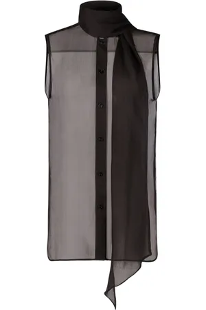 Nina Ricci Damen, Oberteile, Schwarzk, LGröße: