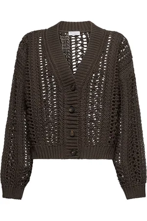 Brunello Cucinelli Damen, Strickwaren, Braun, MGröße: