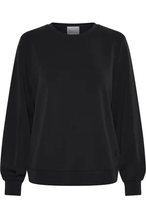 My Essential Wardrobe Damen, Sweatshirts & Hoodies, Schwarzk, LGröße: