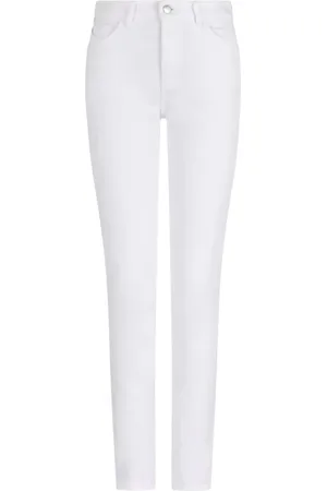 Emporio Armani Damen, Jeans, Weiß, W28Größe: