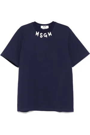 Msgm Herren, Oberteile, Blau, SGröße: