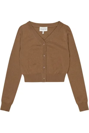 Munthe Damen, Strickwaren, Braun, XSGröße: