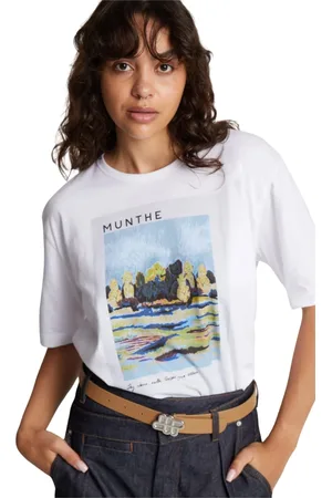 Munthe Damen, Oberteile, Weiß, MGröße: