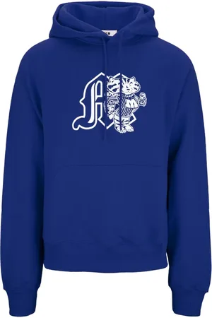 Msgm Herren, Sweatshirts & Hoodies, Blau, MGröße: