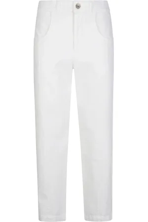 ELEVENTY Damen, Hosen, Weiß, 3XSGröße:
