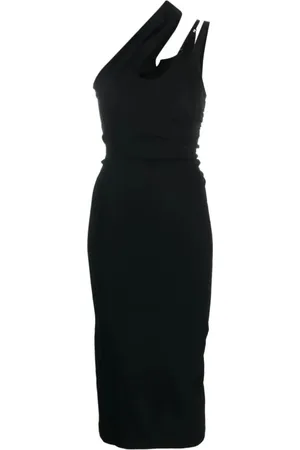 MUGLER Damen, Kleider, Schwarzk, MGröße:
