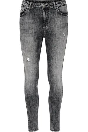 My Essential Wardrobe Damen, Jeans, Grau, W33Größe: