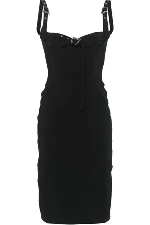 MUGLER Damen, Kleider, Schwarzk, SGröße: