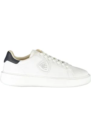 Blauer Herren, Schuhe, Weiß, 44 EUGröße: