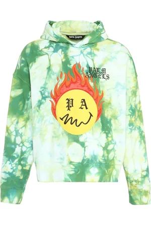 Palm Angels Herren, Sweatshirts & Hoodies, Grün, XSGröße: