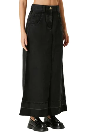 Palm Angels Damen, Röcke, Schwarzk, W26Größe: