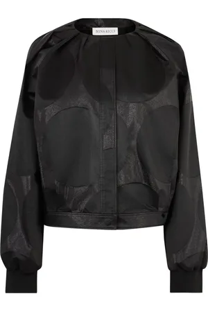Nina Ricci Damen, Jacken, Schwarzk, 4XLGröße:
