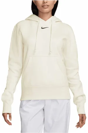 Nike Damen, Sweatshirts & Hoodies, Weiß, XSGröße: