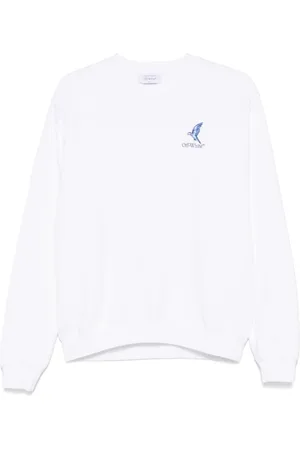 OFF-WHITE Damen, Sweatshirts & Hoodies, Weiß, SGröße: