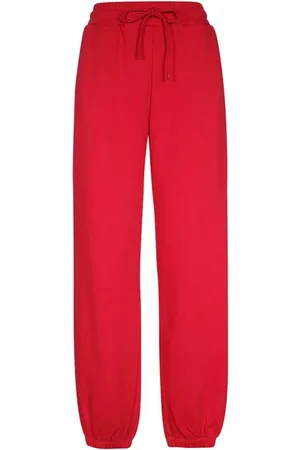 Msgm Damen, Hosen, Rot, 2XSGröße: