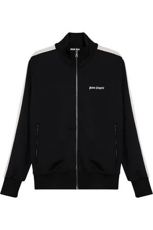 Palm Angels Herren, Sweatshirts & Hoodies, Schwarzk, MGröße: