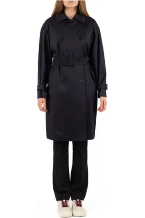 Max Mara Damen, Mäntel, Blau, MGröße: