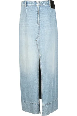 Sportmax Damen, Röcke, Blau, LGröße: