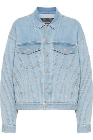 MUGLER Damen, Jacken, Blau, XSGröße: