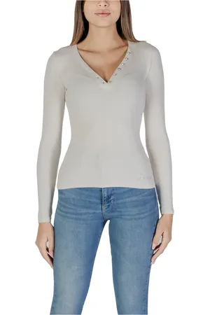 Guess Damen, Oberteile, Grau, 2XLGröße: