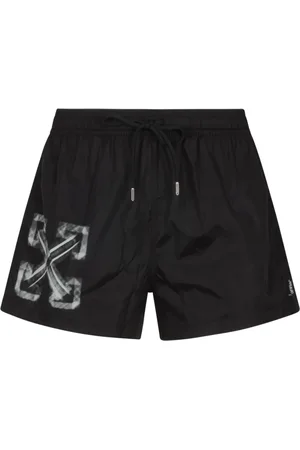 OFF-WHITE Herren, Bademode, Schwarzk, XLGröße: