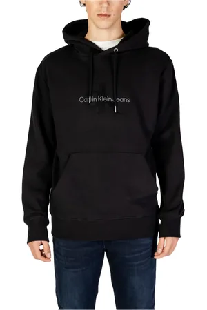 Calvin Klein Herren, Sweatshirts & Hoodies, Schwarzk, LGröße: