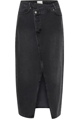 My Essential Wardrobe Damen, Röcke, Grau, XLGröße: