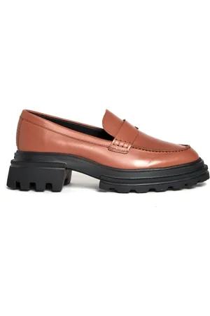 Hogan Damen, Schuhe, Braun, 39 EUGröße: